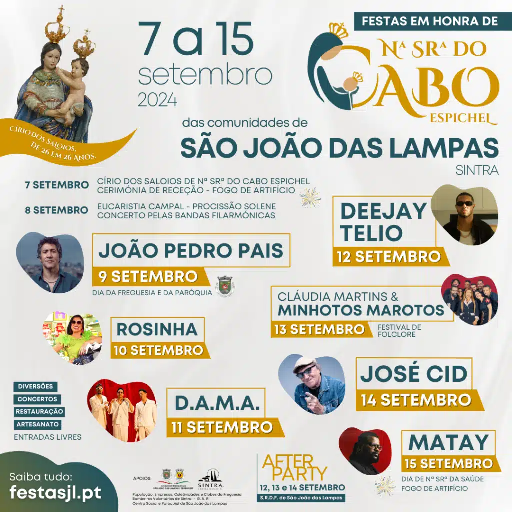 Festas de Nossa Senhora do Cabo Espichel 2024 - São João das Lampas