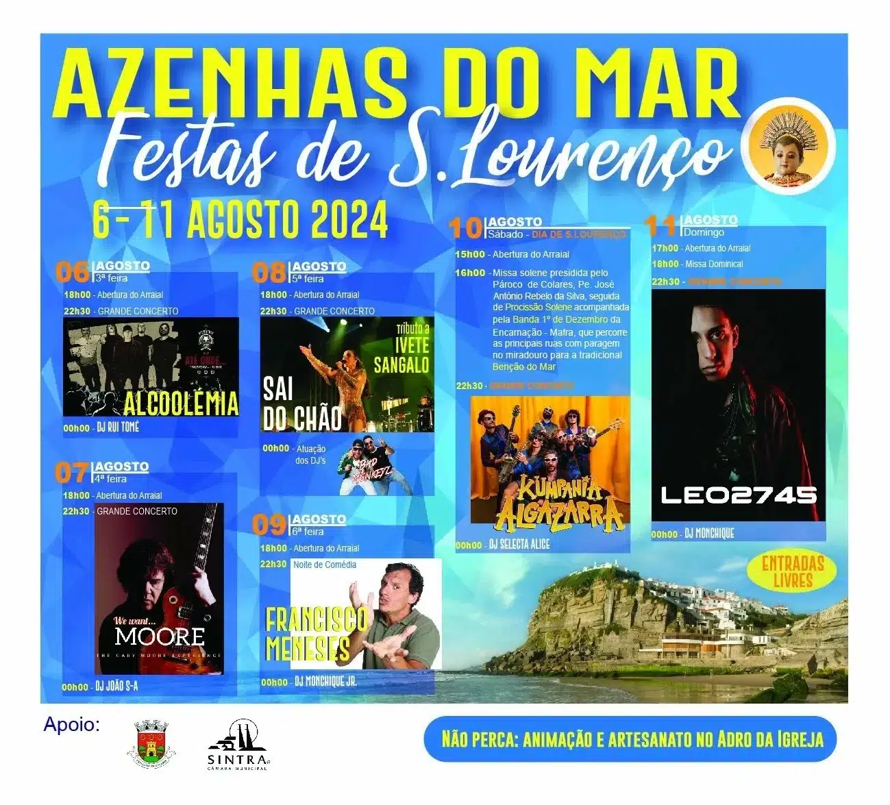 Festas de São Lourenço 2024 - Azenhas do Mar