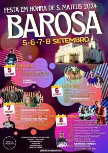Festas de São Mateus 2024 - Barosa