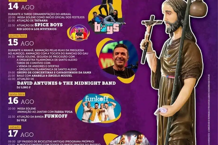Festas de Santo Aleixo 2024 - Bajouca