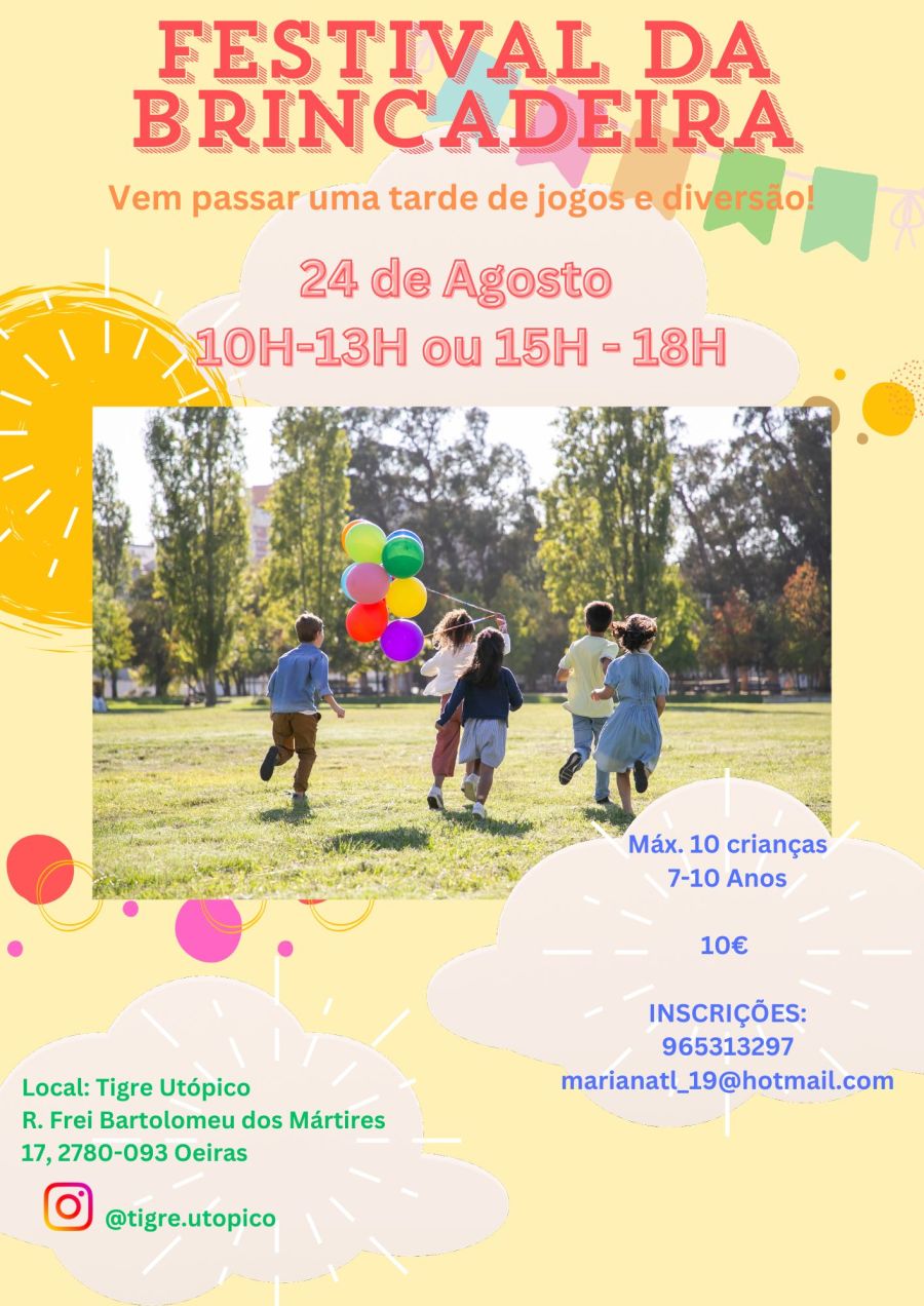 Festival da Brincadeira - Tigre Utópico
