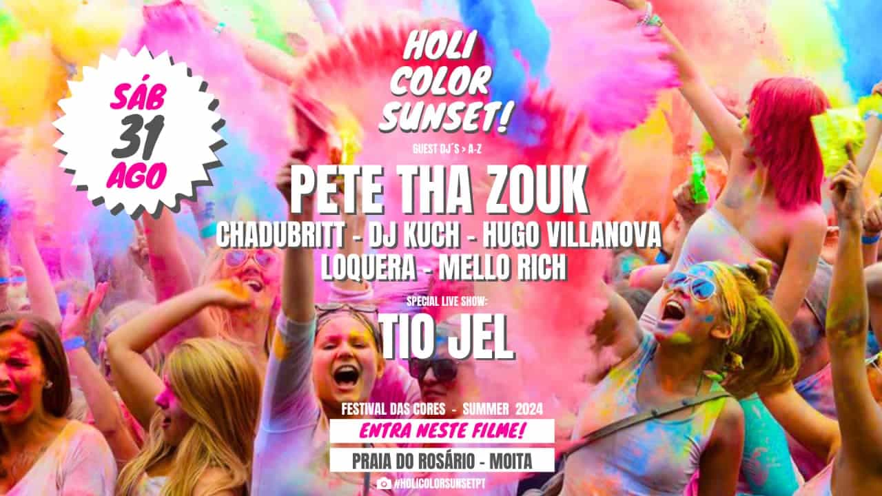 HOLI COLOR SUNSET