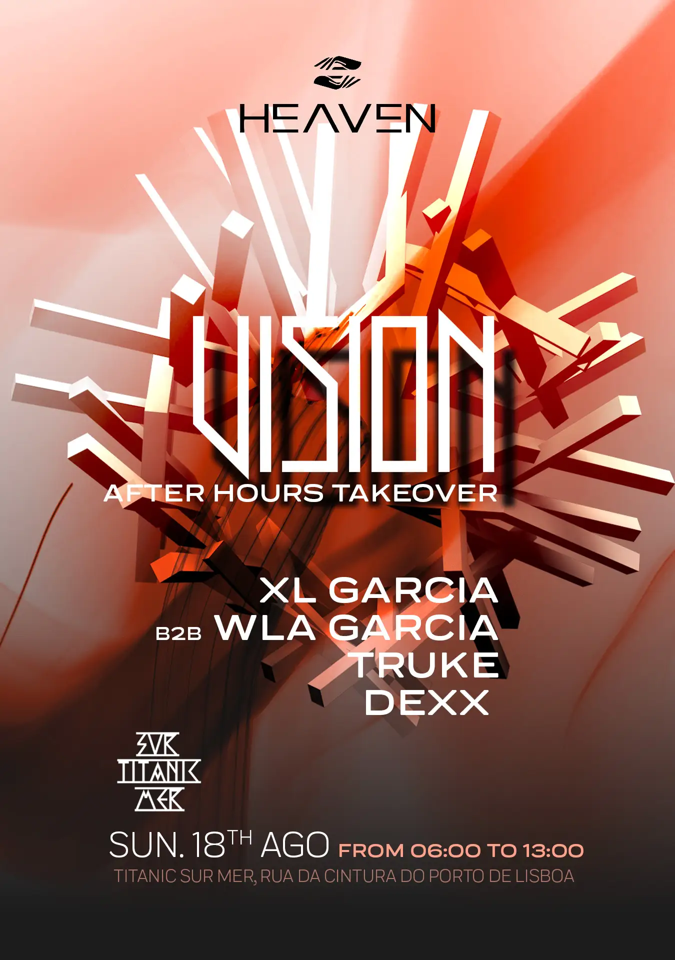 Vision After Hours Xl Garcia b2b Wla Garcia, Dexx, Truke - Titanic Sur Mer