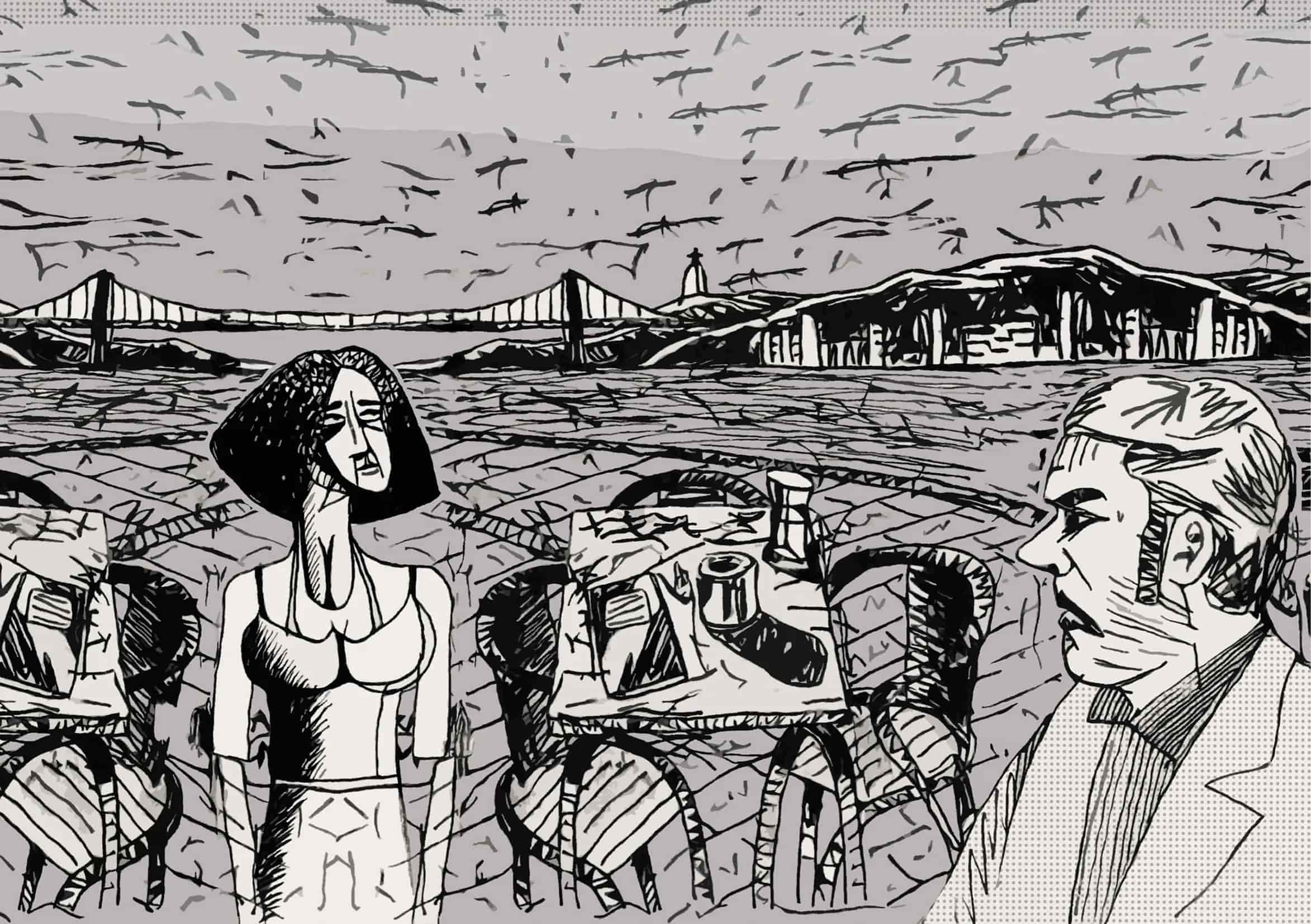 À VOLTA DO MUNDO - Exposição de desenhos de viagem de Yves Hänggi