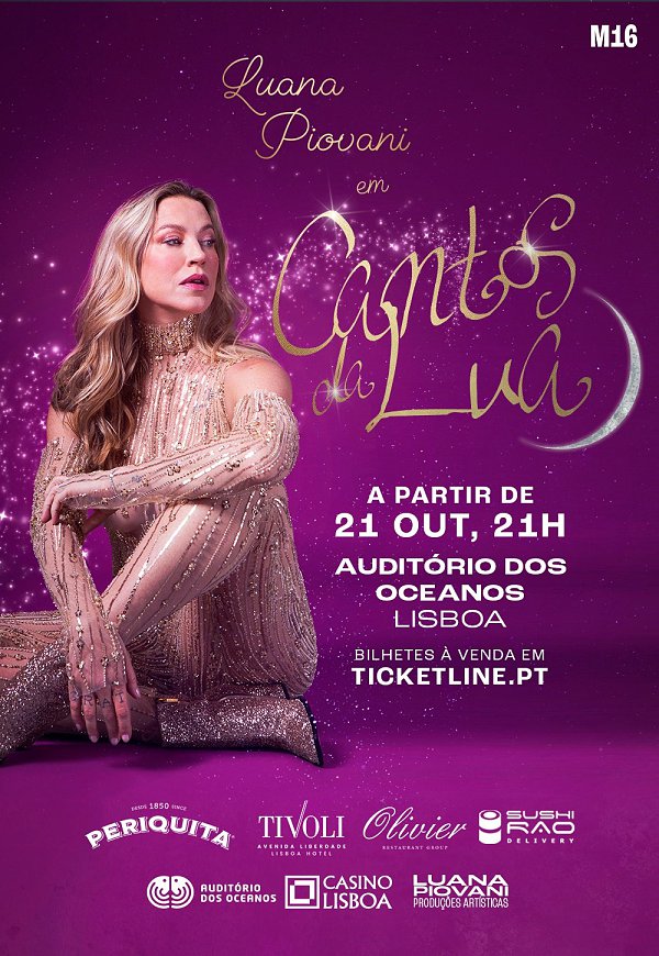 CANTOS DA LUA | LUANA PIOVANI - Casino de Lisboa