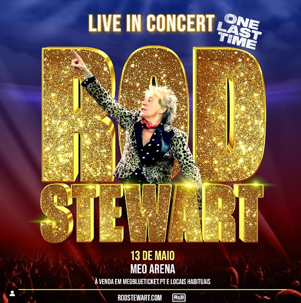 Rod Stewart no MEO Arena