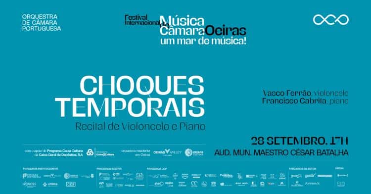 Choques Temporais: Recital de Violoncelo e Piano