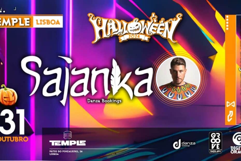 Halloween Night With Sajanka @ Temple Lx