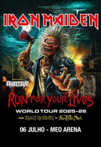 Iron Maiden no MEO Arena Lisboa