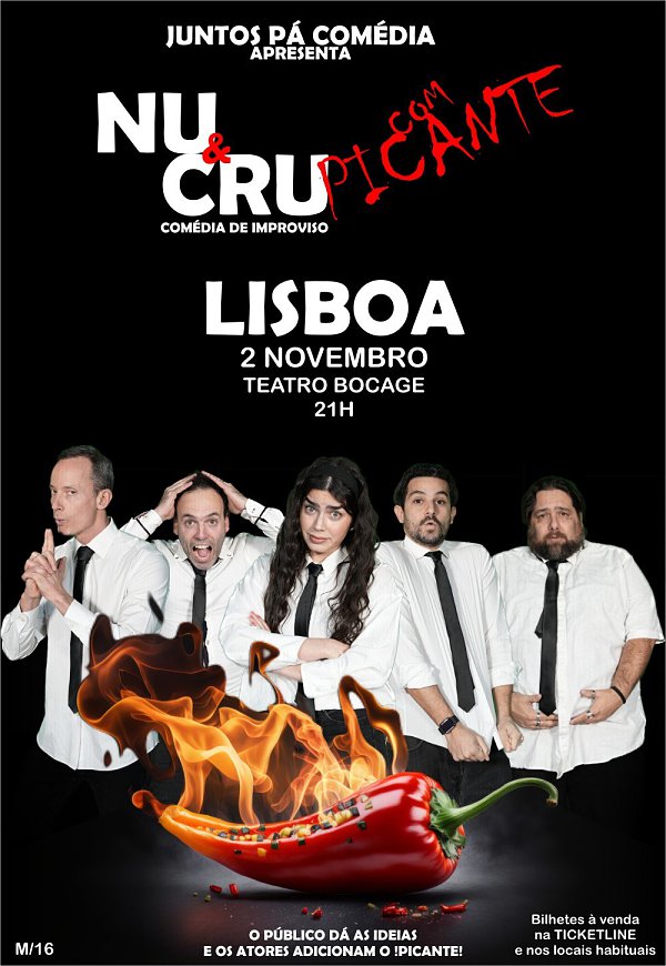 JUNTOS PÁ COMÉDIA - NU&CRU com !PICANTE!