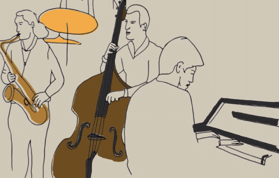 Jam jazz com abertura 
