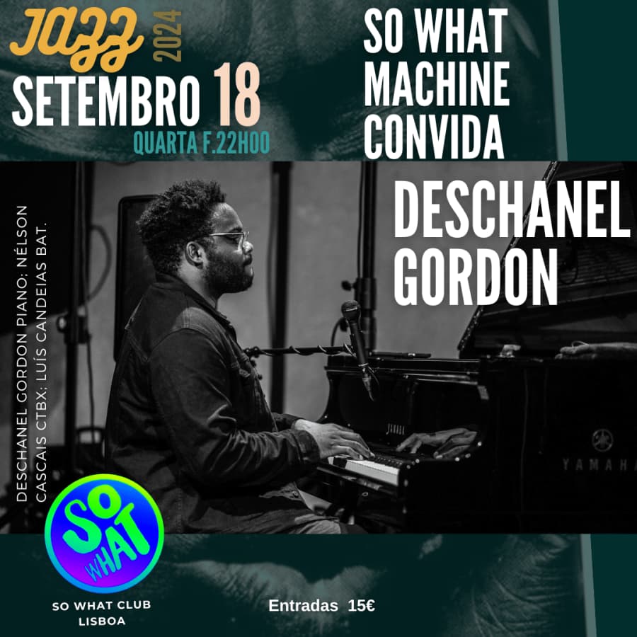 So What Machine convida o pianista Deschanel Gordon