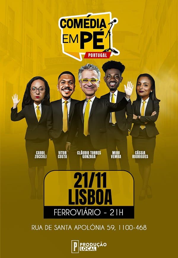 COMÉDIA EM PÉ | LISBOA
