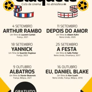 4ª edição do projeto Claquete – Ciclo de Cinema