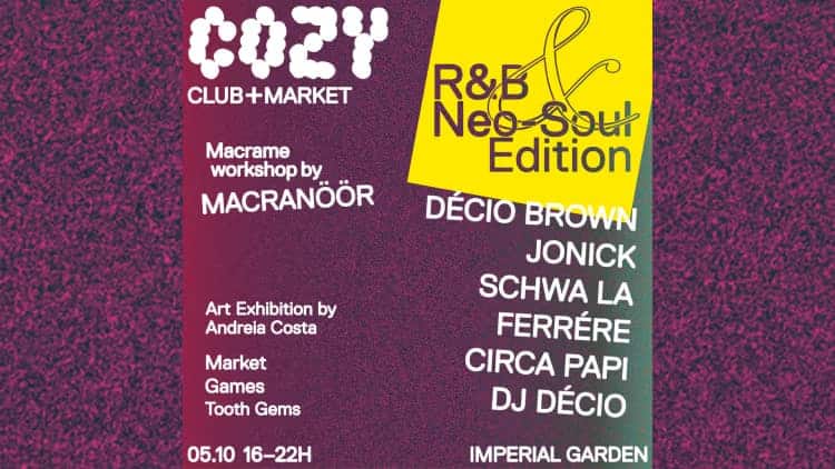 Cozy Club + Market: R&B And Neo-Soul (Autumn) Edition