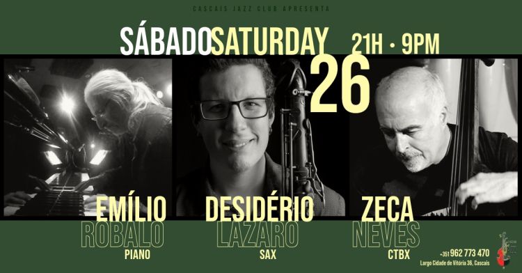 DESIDÉRIO LÁZARO sx EMÍLIO ROBALO p ZECA NEVES ctbx/ b