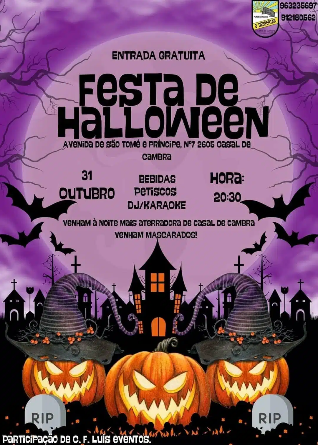 Festa de Halloween 2024 - Sintra
