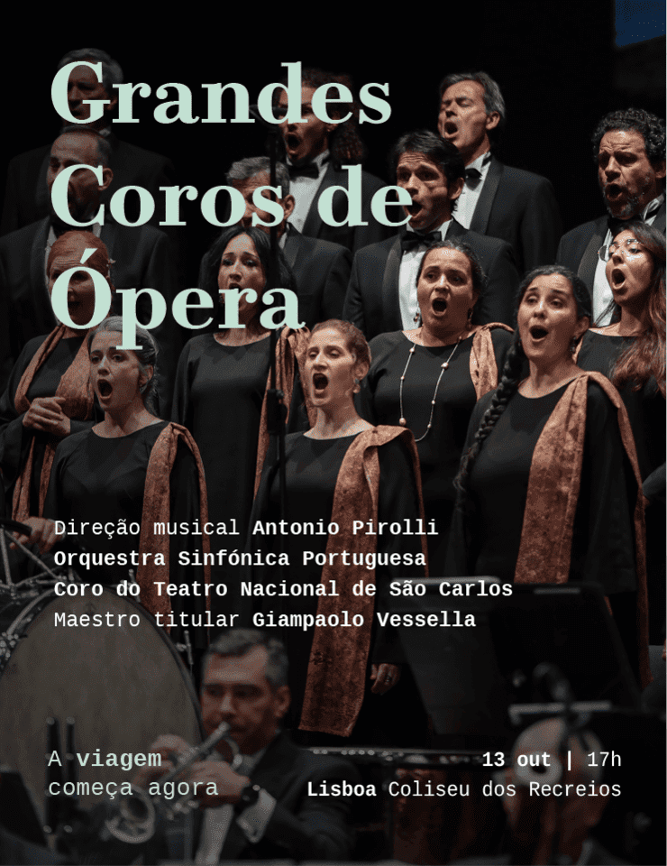 GRANDES COROS DE ÓPERA TEATRO NACIONAL DE SÃO CARLOS