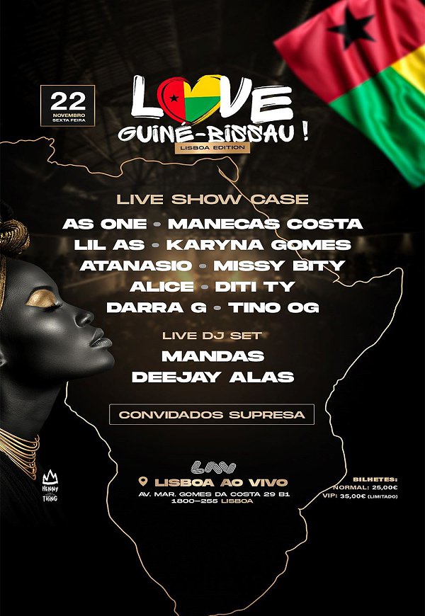 LOVE GUINÉ-BISSAU - Lav