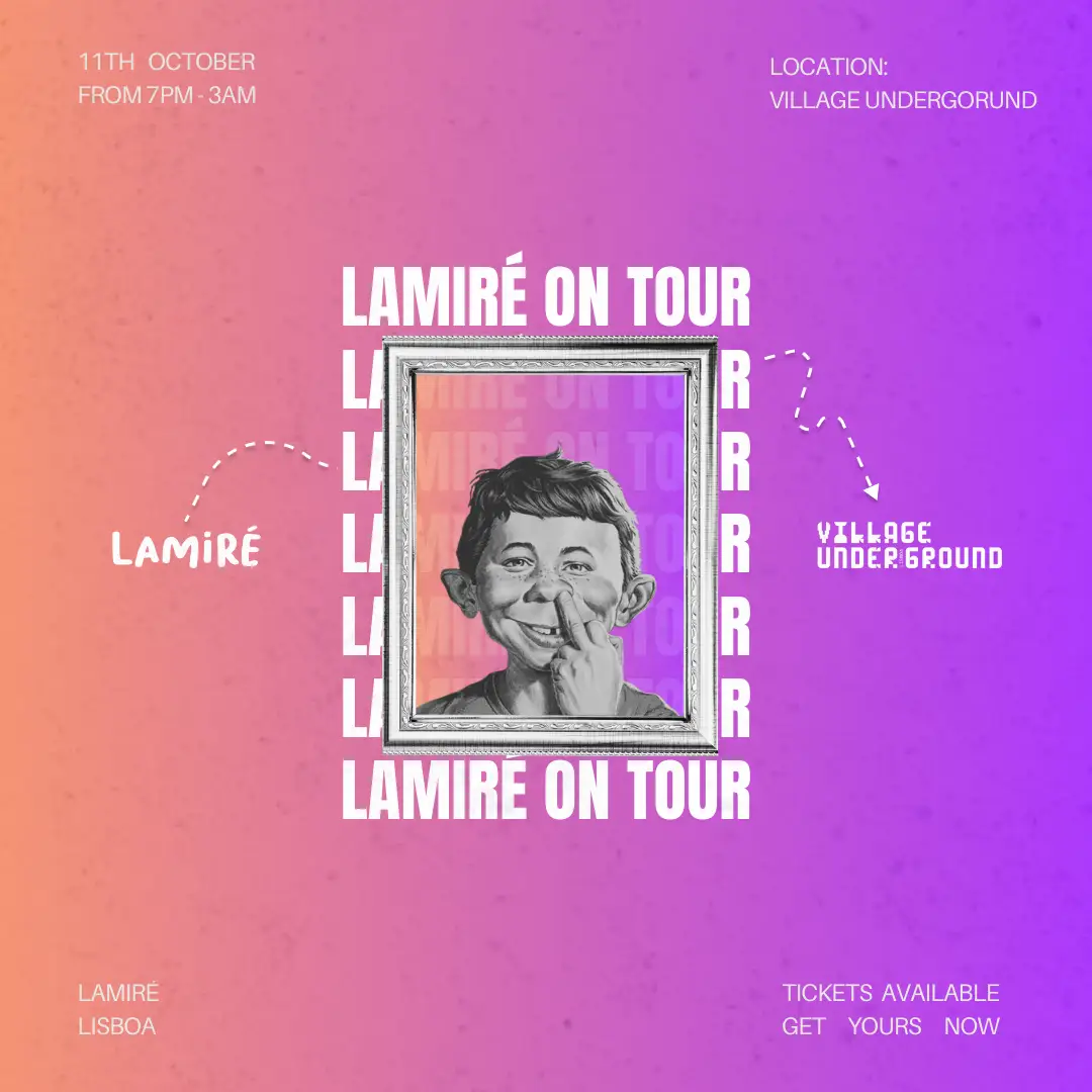 Lamiré On Tour - Village Underground Lisboa