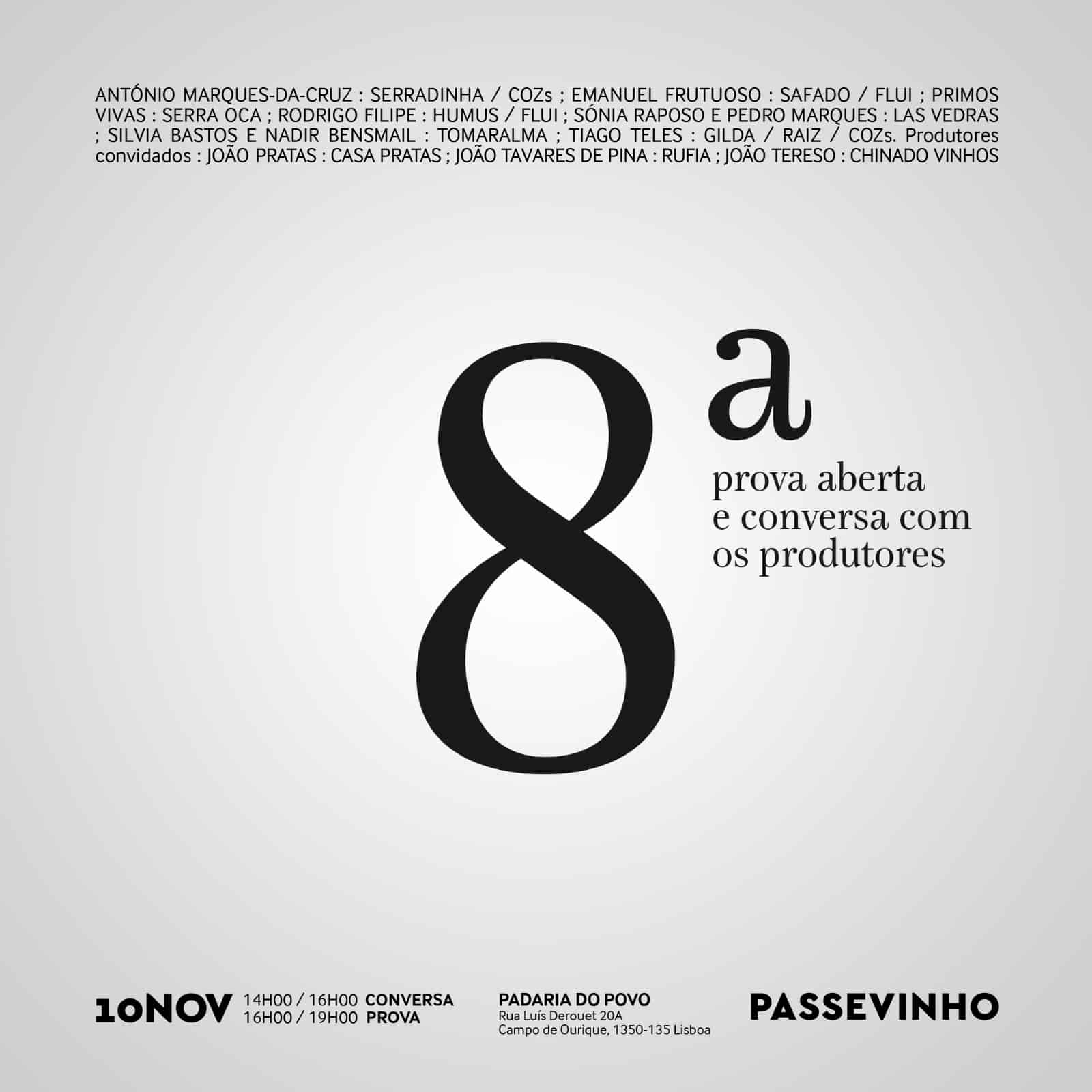 PASSEVINHO - 8ª PROVA ABERTA E CONVERSA COM OS PRODUTORES 2024