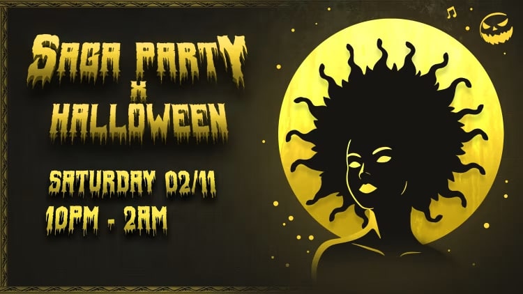 Saga Party X Halloween