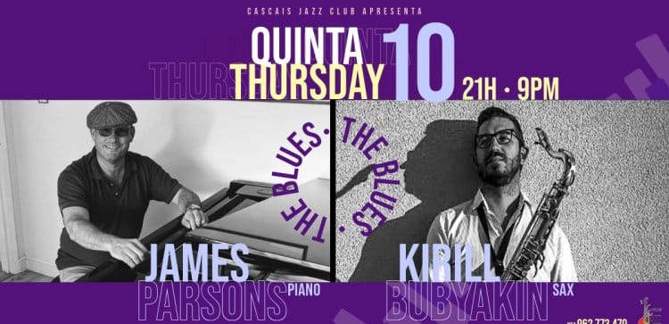 THE BLUES ! JAMES PARSONS v p BUBYAKIN KIRILL sax