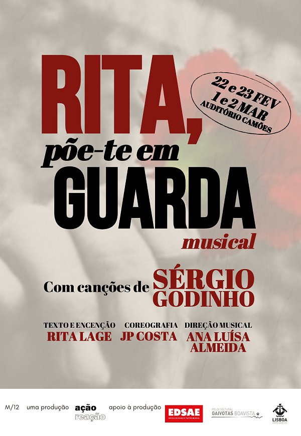 RITA, PÕE-TE EM GUARDA - MUSICAL