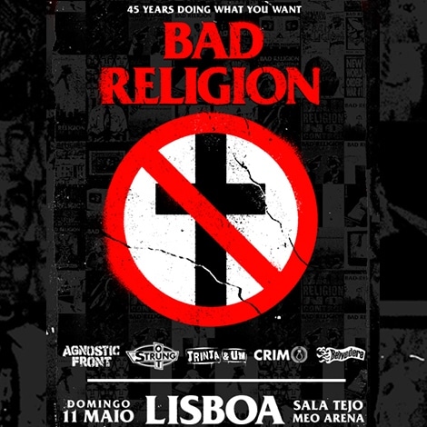 Bad Religion - MEO Arena - Sala Tejo