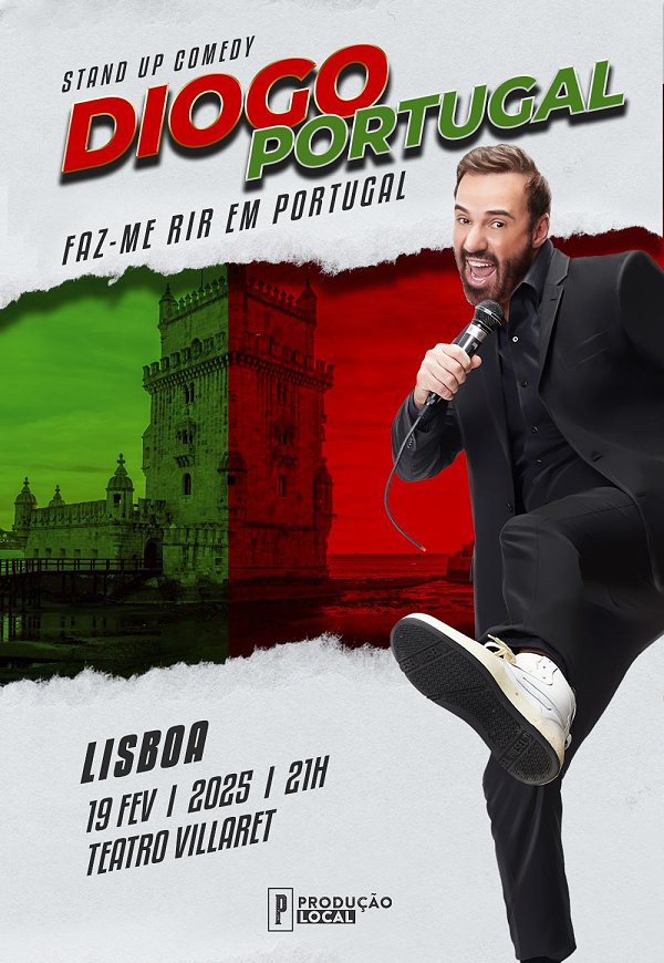 Diogo Portugal - Stand-Up Comedy no Teatro Villaret