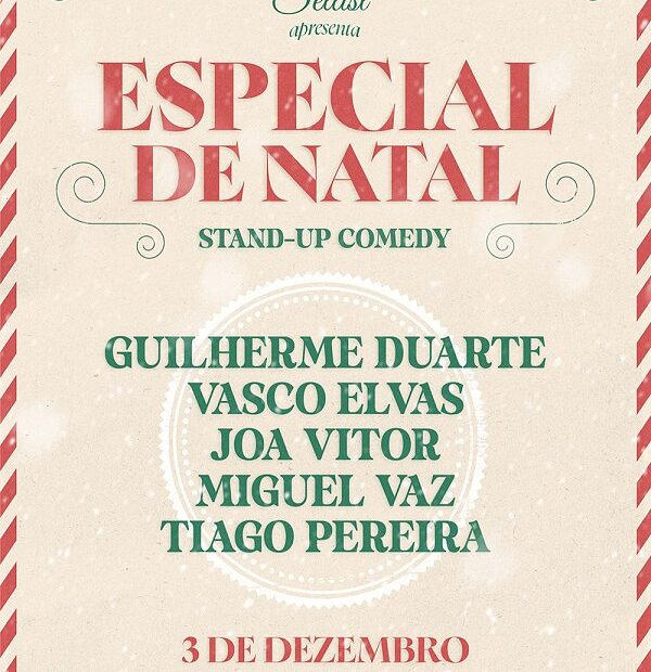 ESPECIAL DE NATAL SETLIST STAND-UP COMEDY