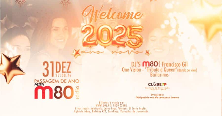 Festa M80 Welcome 2025