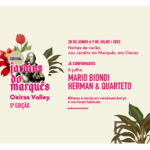 Festival Jardins do Marquês - Mário Biondi & Herman & Quarteto