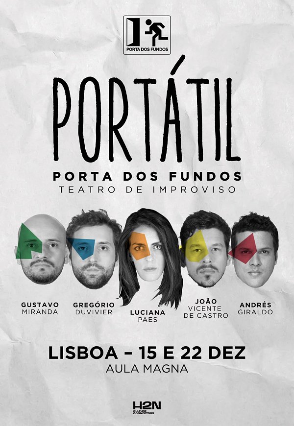 LISBOA | PORTÁTIL - PORTA DOS FUNDOS