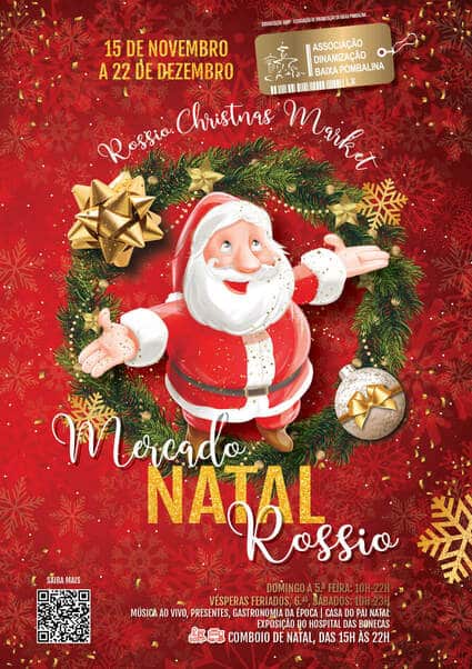 Mercado de Natal do Rossio 2024