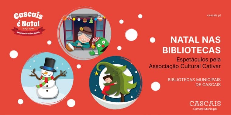 NATAL NAS BIBLIOTECAS Espetáculos pela Associação Cultural Cativar
