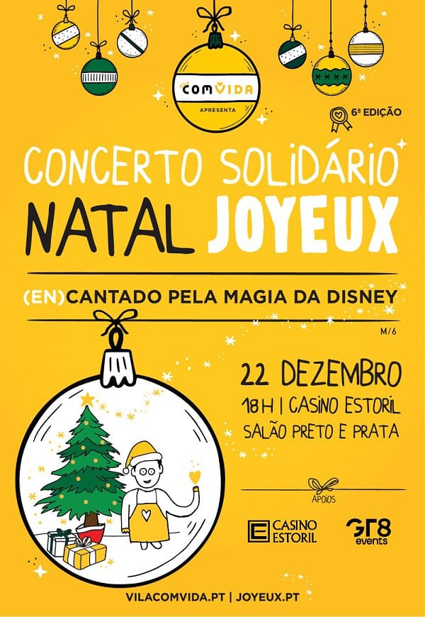 Natal Joyeux (En)cantado pela Magia Disney