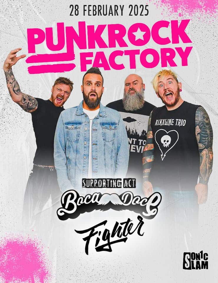 Punk Rock Factory (UK) + Boca Doce + Fighter (1)