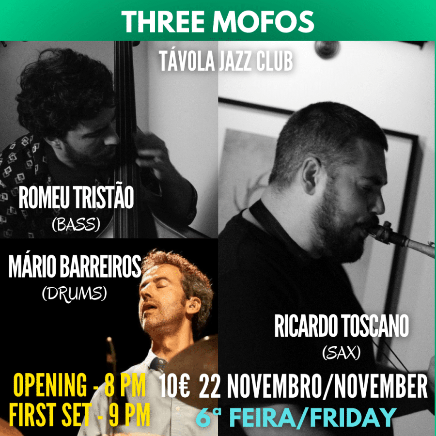Three Mofos - Live Jazz no Távola Jazz Club