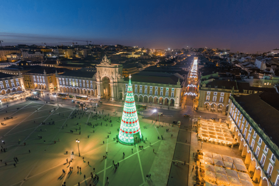 Iluminação da Árvore de Natal em Lisboa 2024 - Terreiro Paço