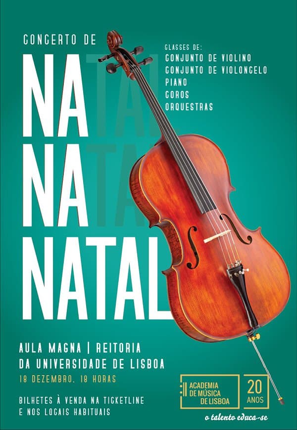 CONCERTO DE NATAL ACADEMIA MÚSICA LISBOA