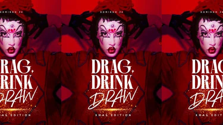 Drag Drink And Draw #6 - Xmas Edition With Tandy 3000