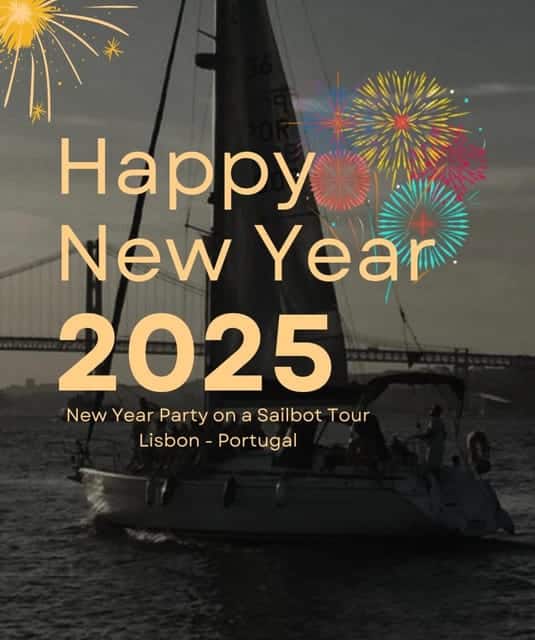 Festa de Ano Novo em Veleiro: Lisboa 2024-2025