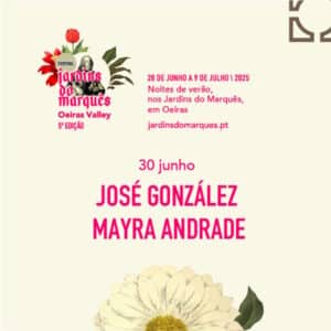 Festival Jardins do Marquês - José González & Mayra Andrade