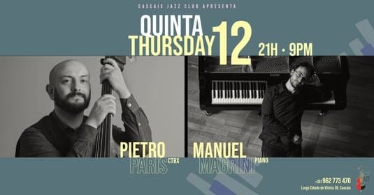 MANUEL MAGRINI piano PIETRO PARIS ctbx/ b