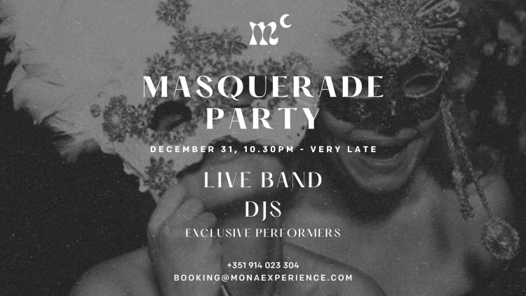 NYE Mona Masquerade Party