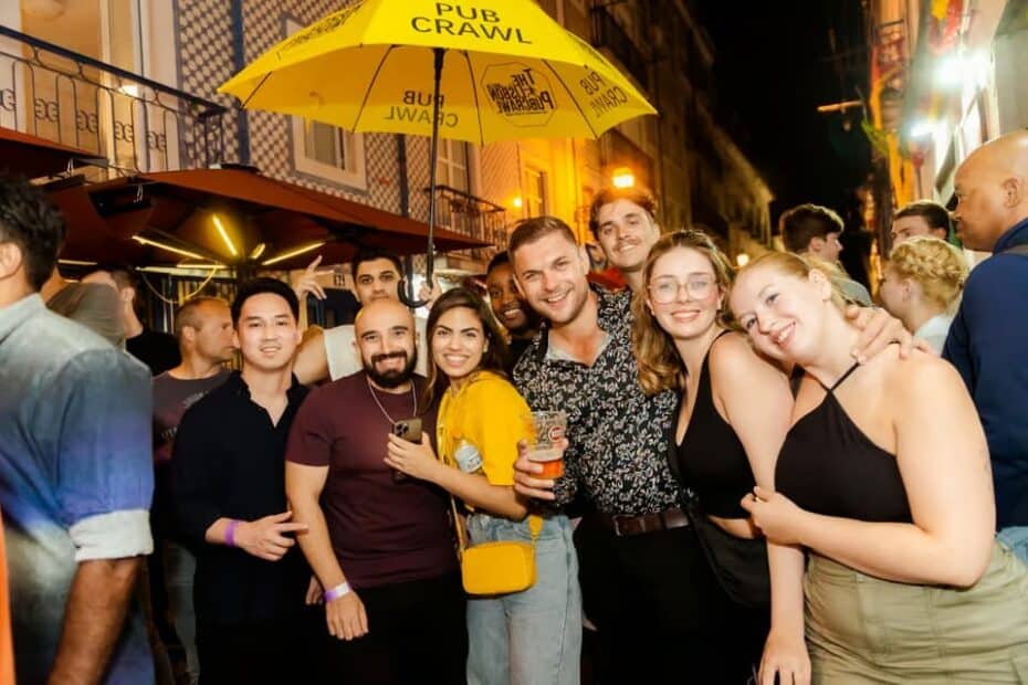 Passa a Noite em Lisboa: Passagem de Ano no Pub Crawl