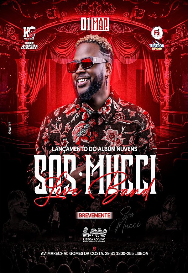 SOS MUCCI - Lav - Lisboa Ao Vivo