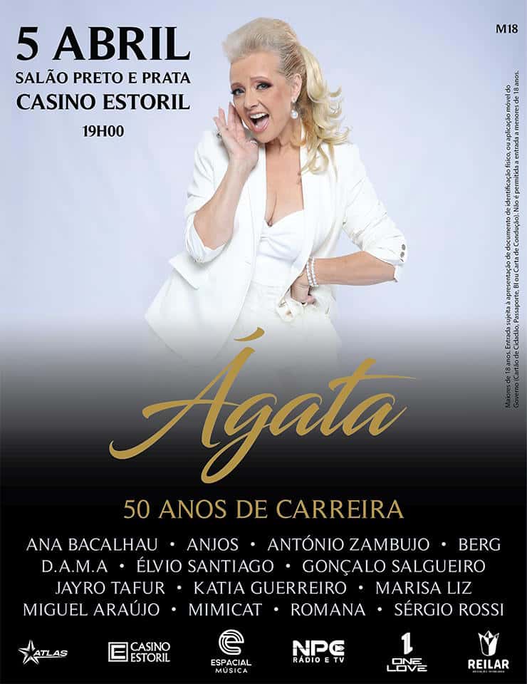 Ágata | 50 Anos de Carreira - Casino Estoril