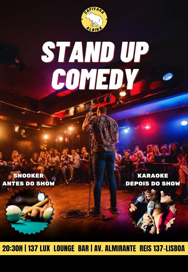 Capivara Albina Comedy Night
